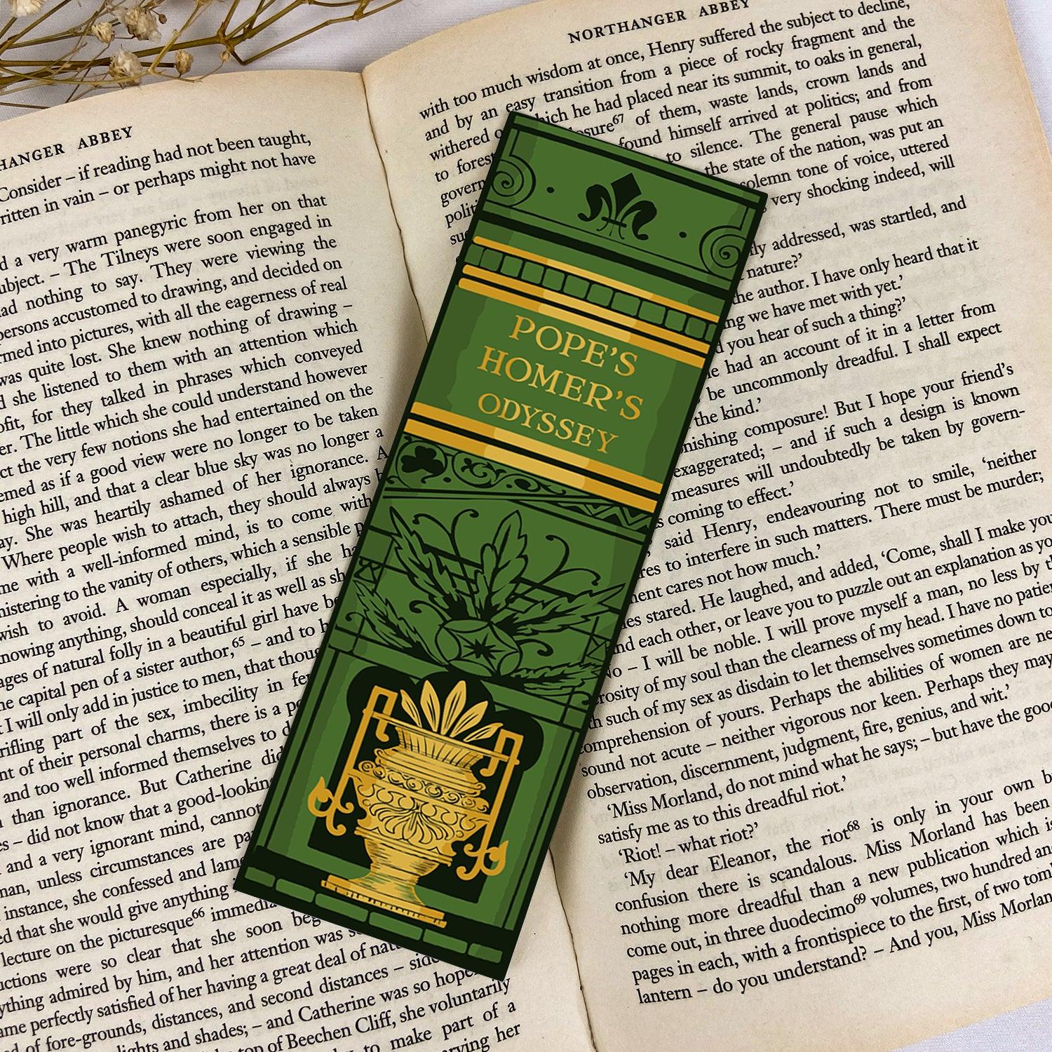 Odyssey Paper Bookmark - Biblio Bloom