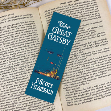 The Great Gatsby Paper Bookmark - Biblio Bloom