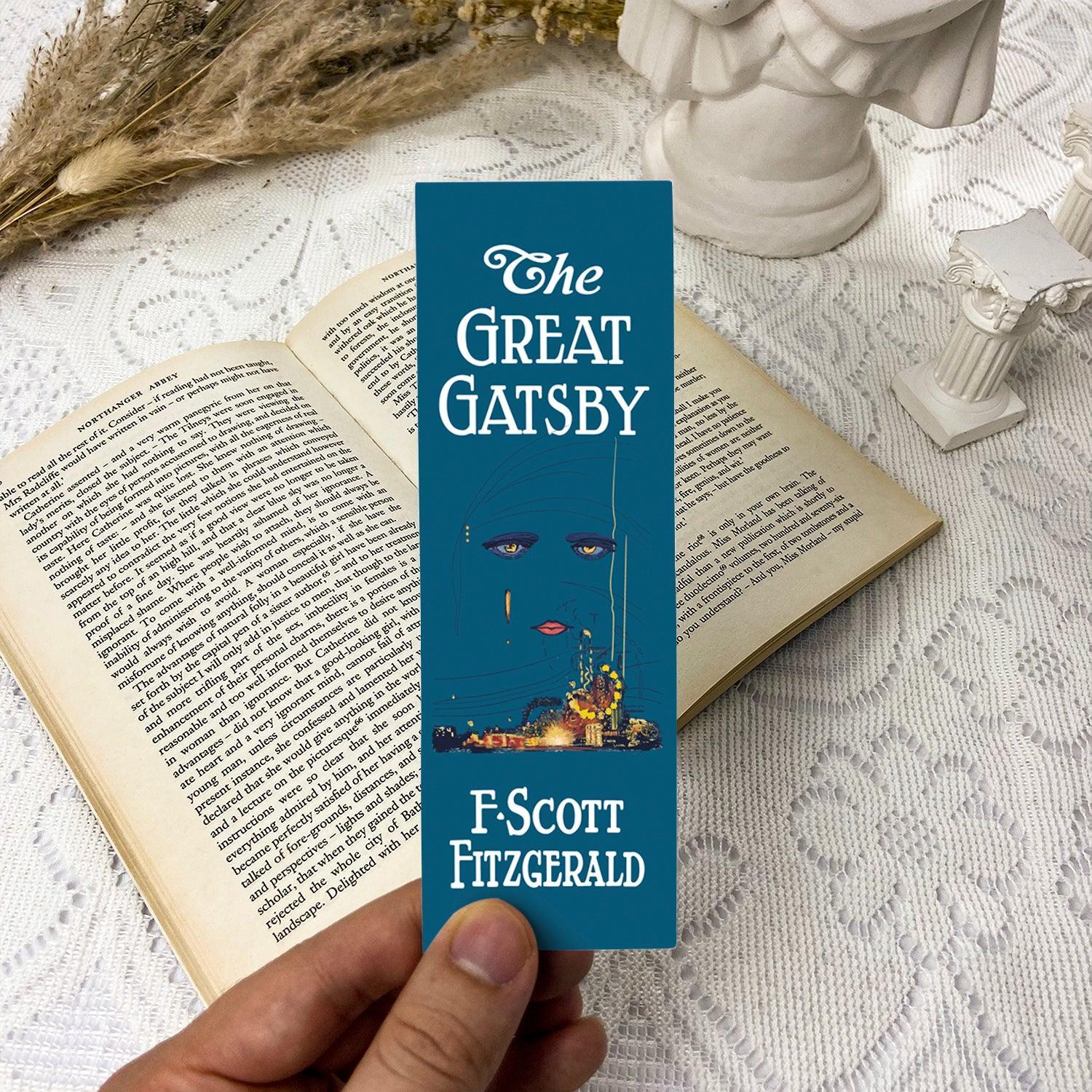 The Great Gatsby Paper Bookmark - Biblio Bloom