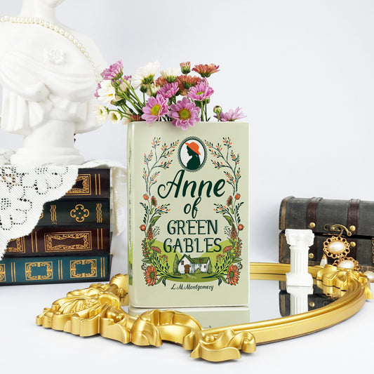 Anne of Green Gables Ceramic Book Vase