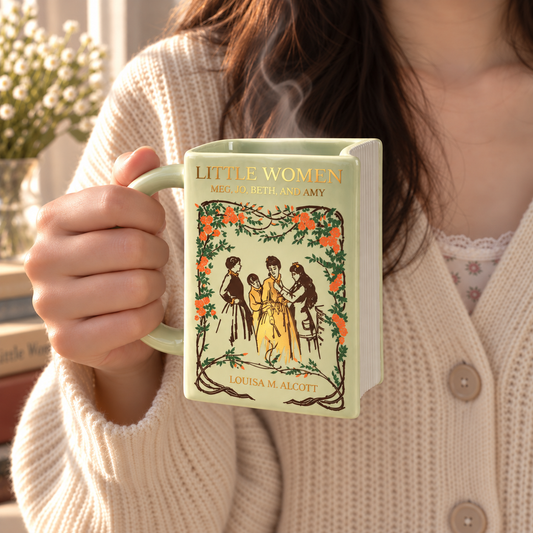 Little Women Book-Shaped Mug