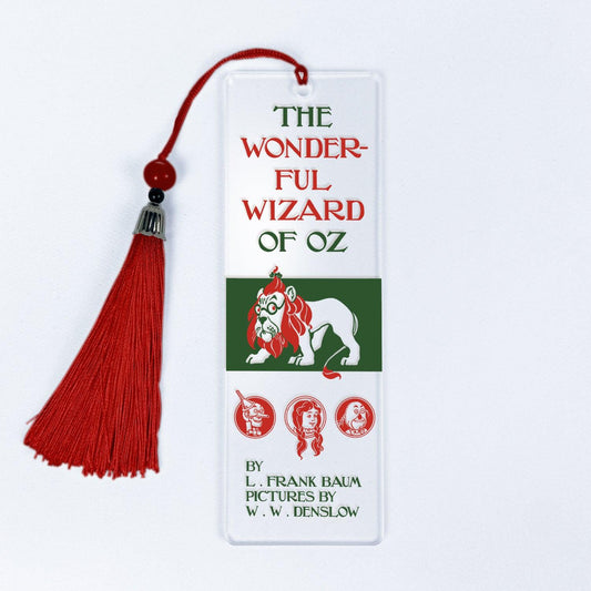 The Wonderful Wizard of Oz Acrylic Bookmark - Biblio Bloom