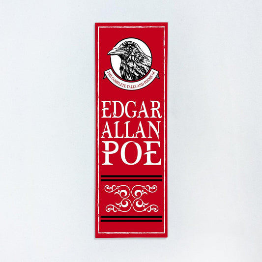 The Complete Tales and Poems of Edgar Allan Poe Paper Bookmark - Biblio Bloom
