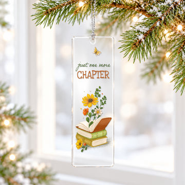 Just One More Chapter Ornament