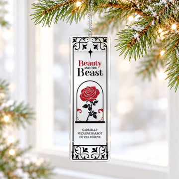 Beauty and the Beast Ornament