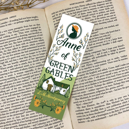 Anne of Green Gables Paper Bookmark - Biblio Bloom