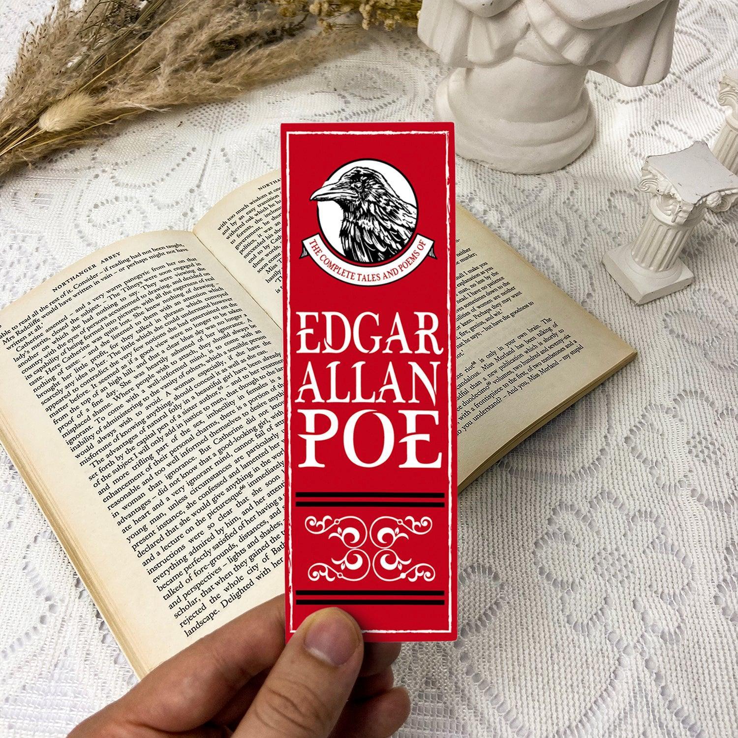 The Complete Tales and Poems of Edgar Allan Poe Paper Bookmark - Biblio Bloom