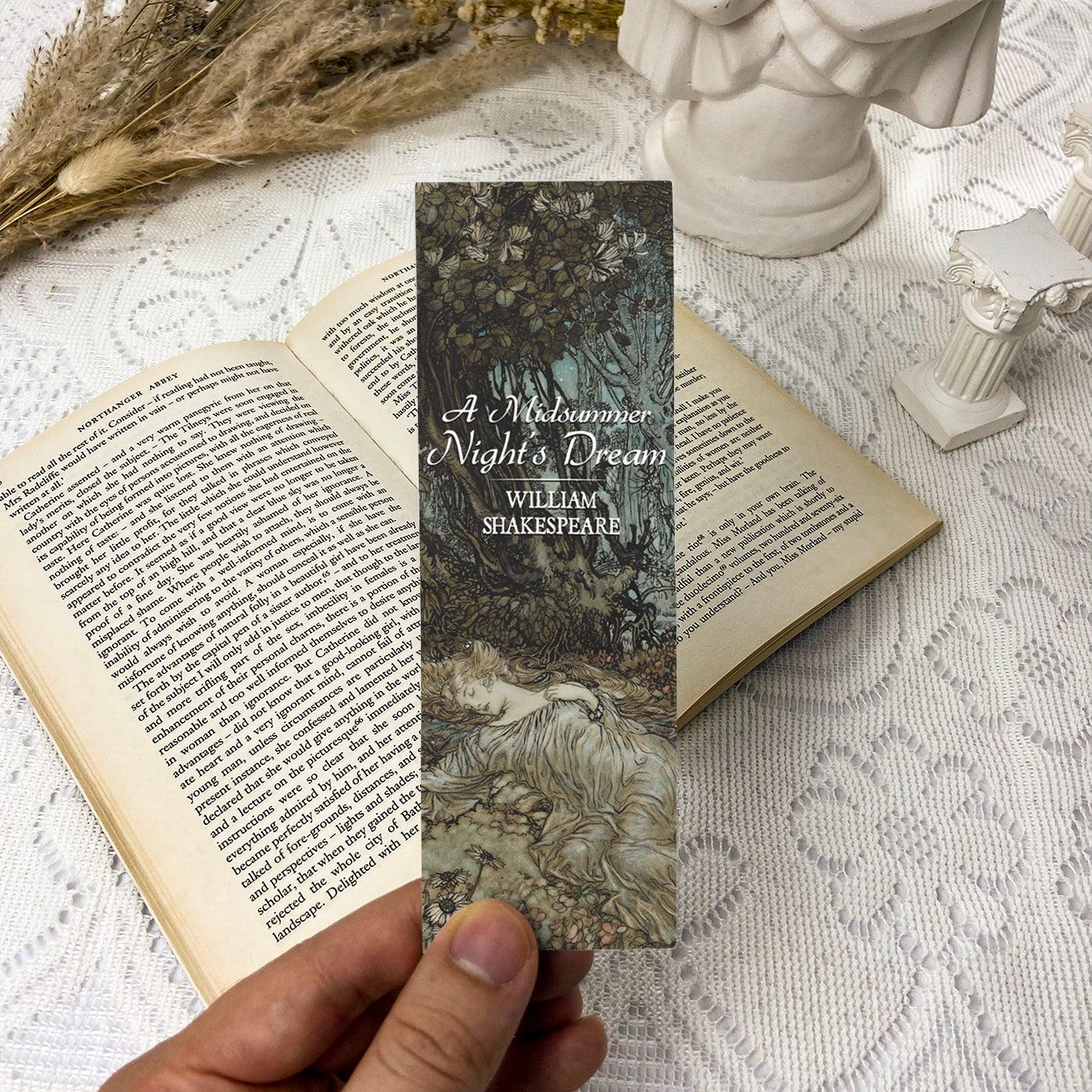 A Midsummer Night's Dream Paper Bookmark - Biblio Bloom