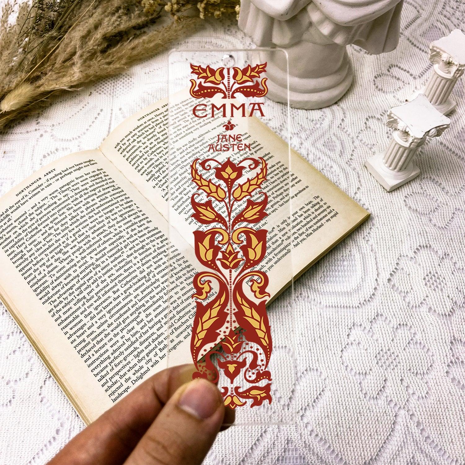 Emma Acrylic Bookmark - Biblio Bloom