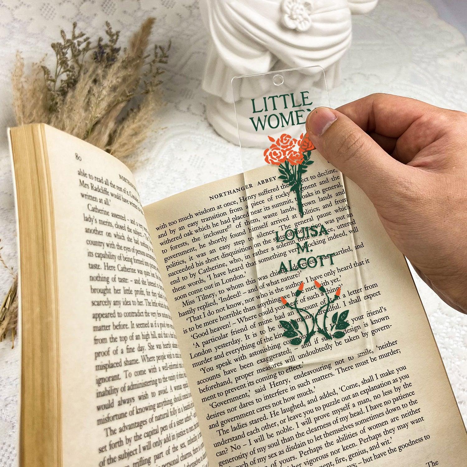 Little Women Acrylic Bookmark - Biblio Bloom