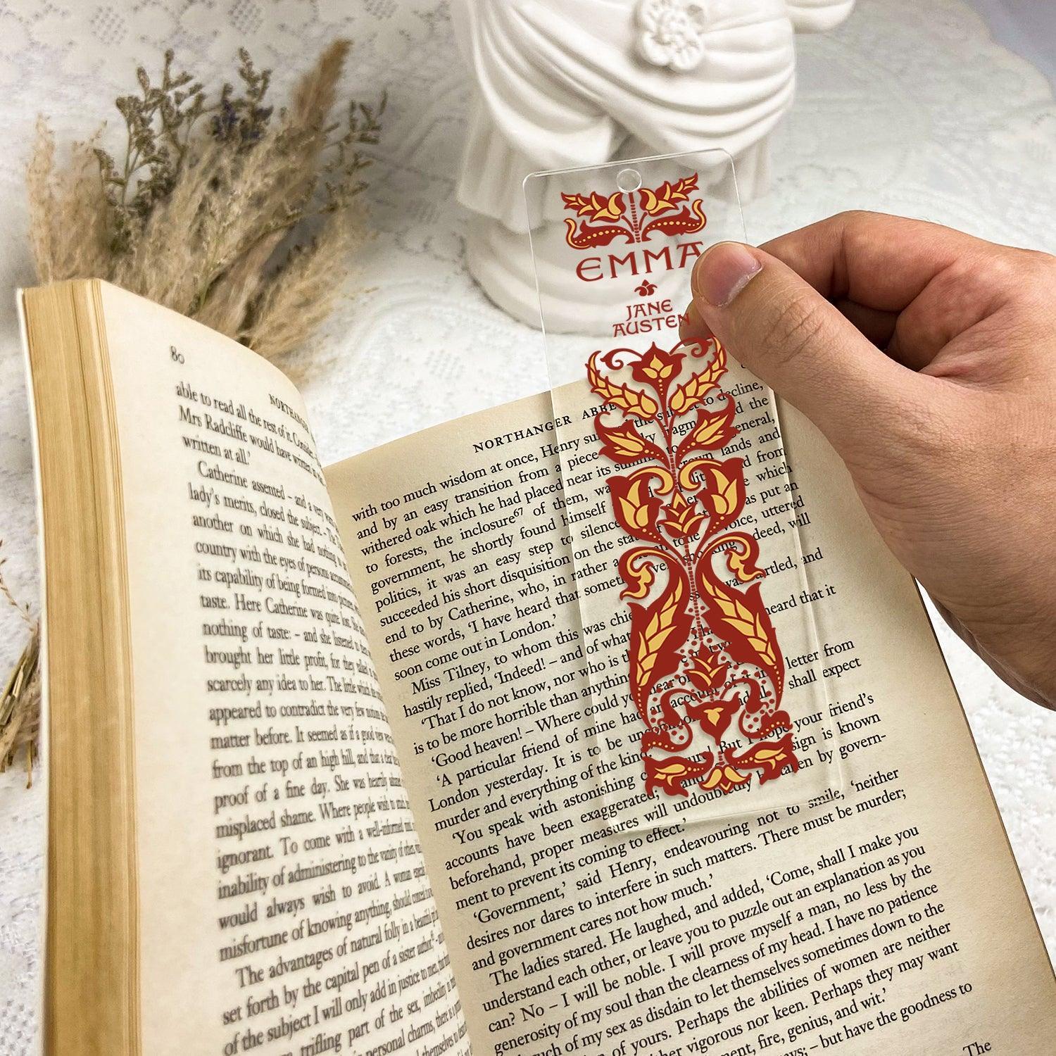 Emma Acrylic Bookmark - Biblio Bloom