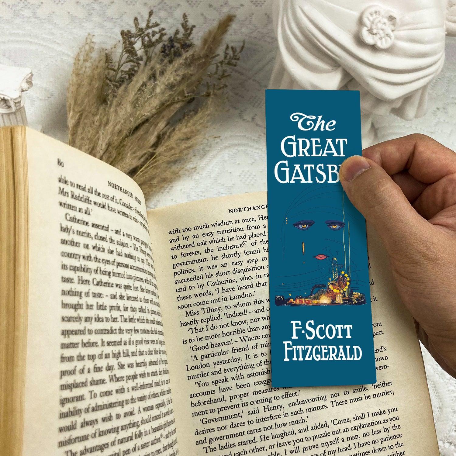 The Great Gatsby Paper Bookmark - Biblio Bloom