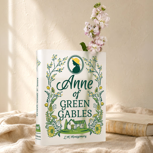 Anne of Green Gables Frosted White Acrylic Book Vase | Pre-Order