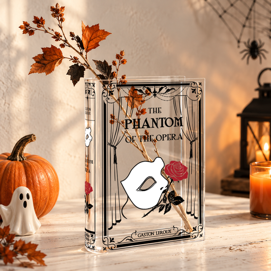 The Phantom of the Opera Acrylic Book Vase