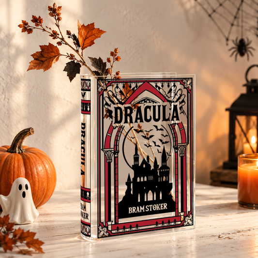Dracula Acrylic Book Vase - Colorful