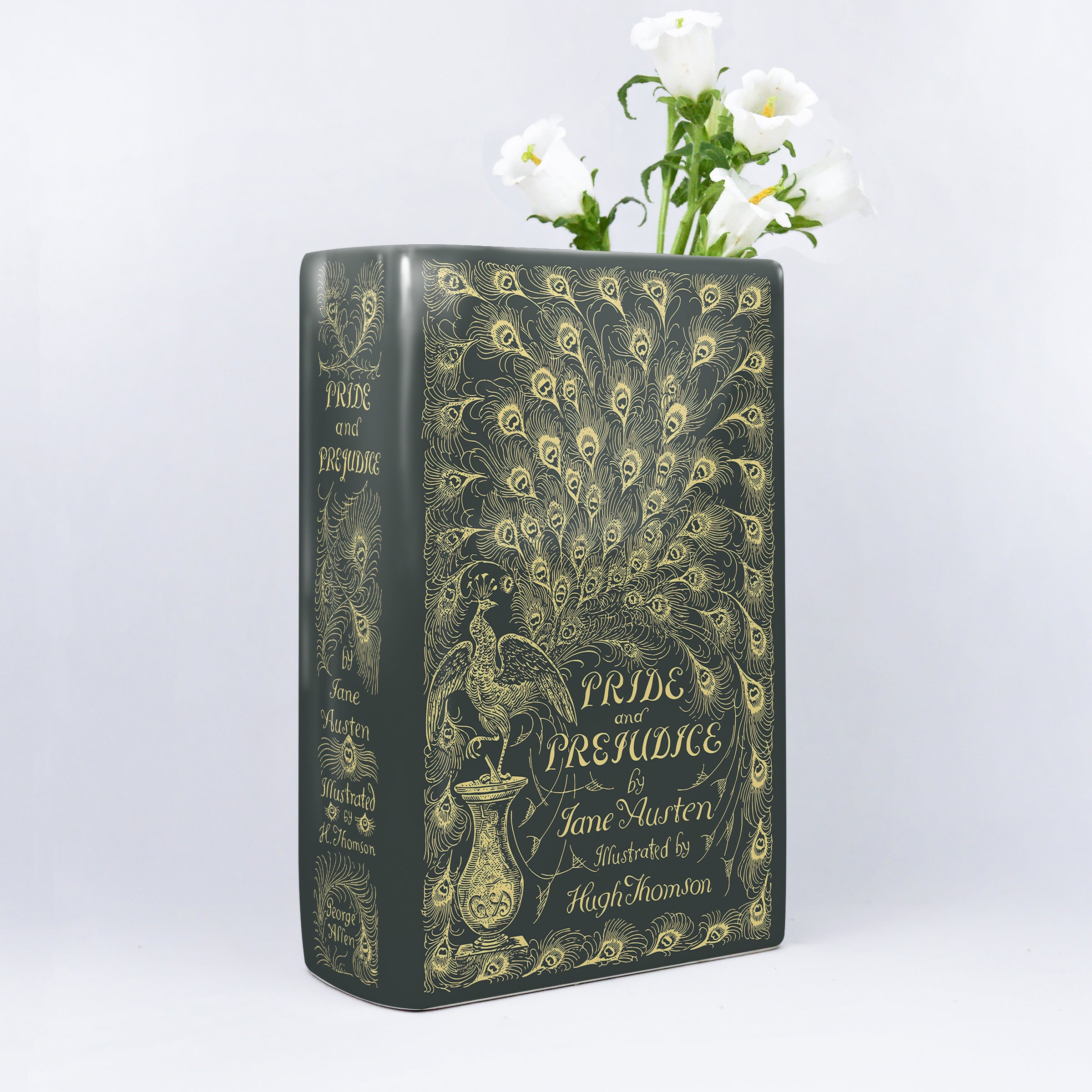 Pride and Prejudice Ceramic Book Vase