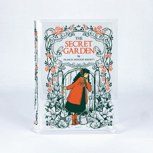 The Secret Garden Acrylic Book Vase