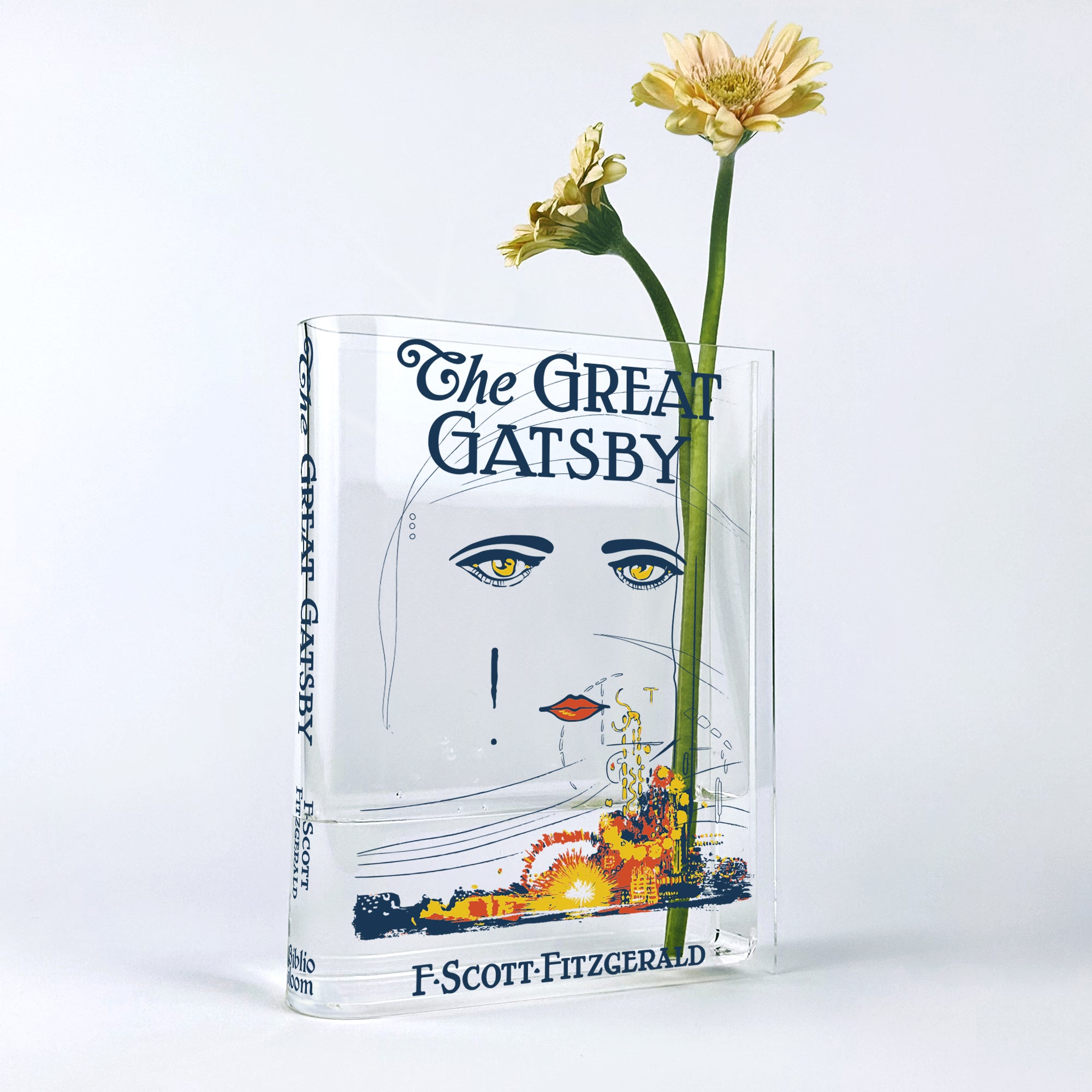 Acrylic Book Vase - Colorful
