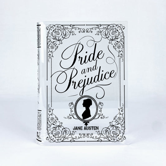 Pride and Prejudice Acrylic Book Vase - II