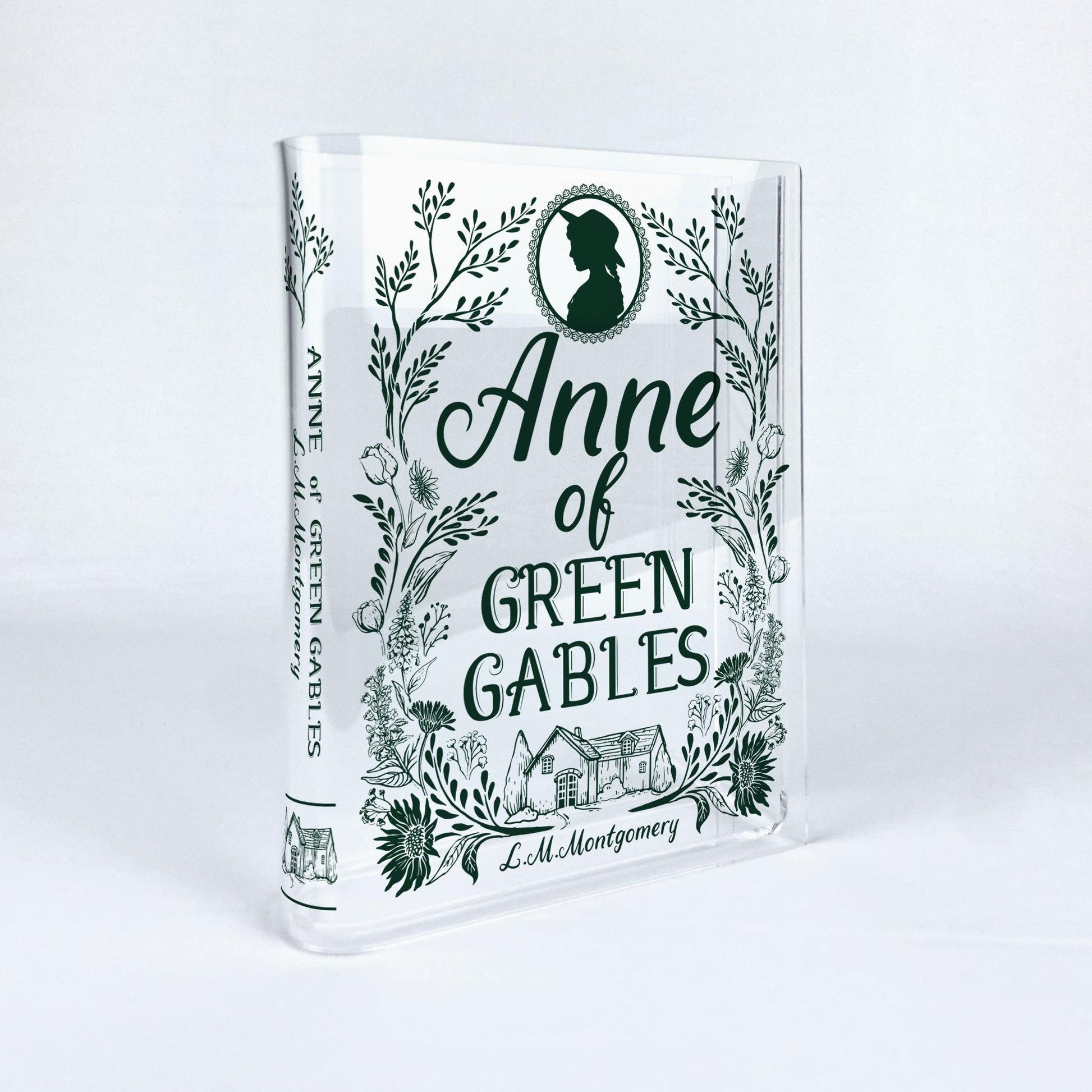 Anne of Green Gables Acrylic Book Vase - Biblio Bloom