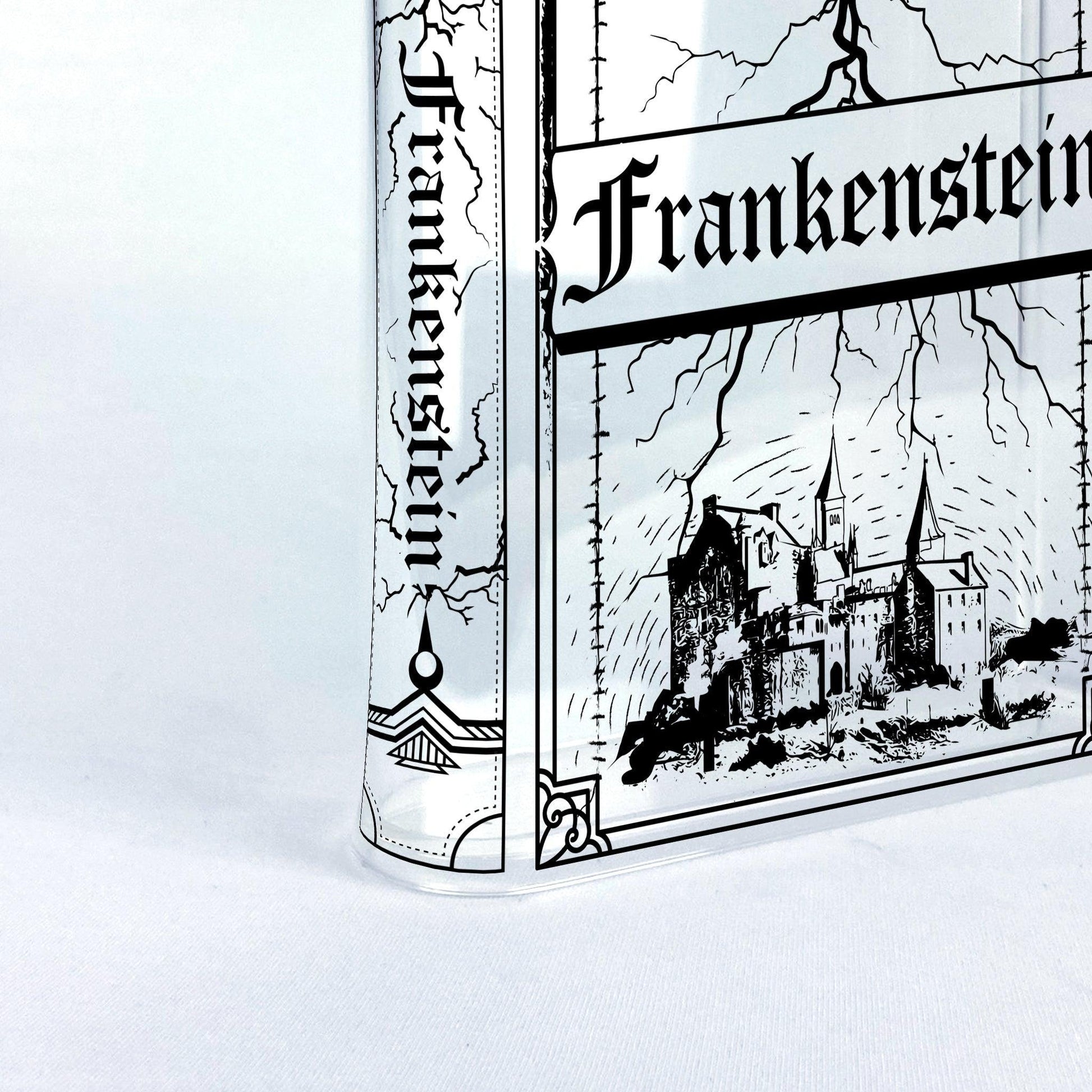 Frankenstein Acrylic Book Vase - Biblio Bloom