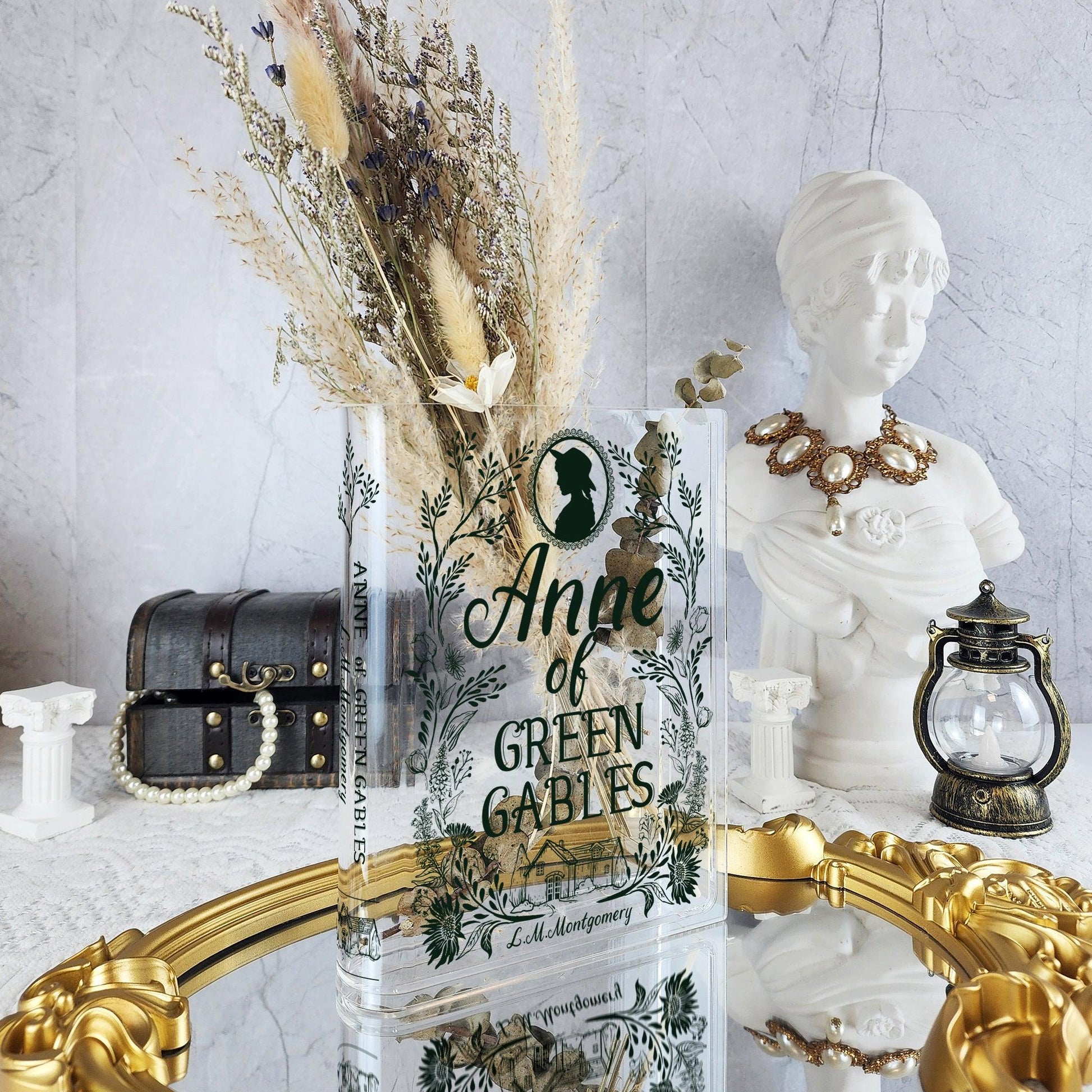 Anne of Green Gables Acrylic Book Vase - Biblio Bloom